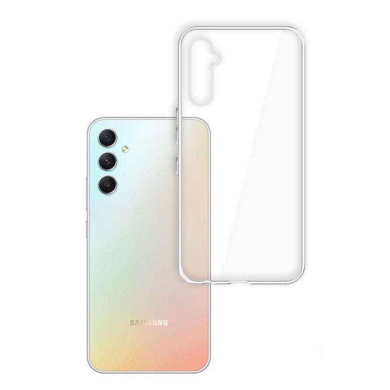 Etui 3MK Clear Case do Samsung Galaxy A34 5G Przezroczysty