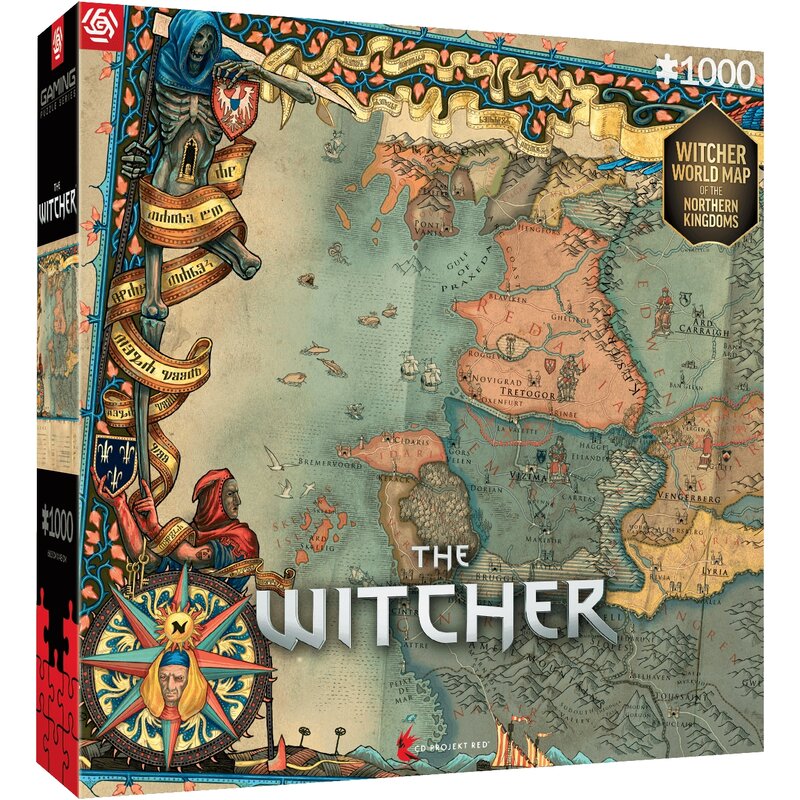 Puzzle CENEGA Good Loot Gaming Wiedźmin 3 The Northern Kingdom (1000 elementów)