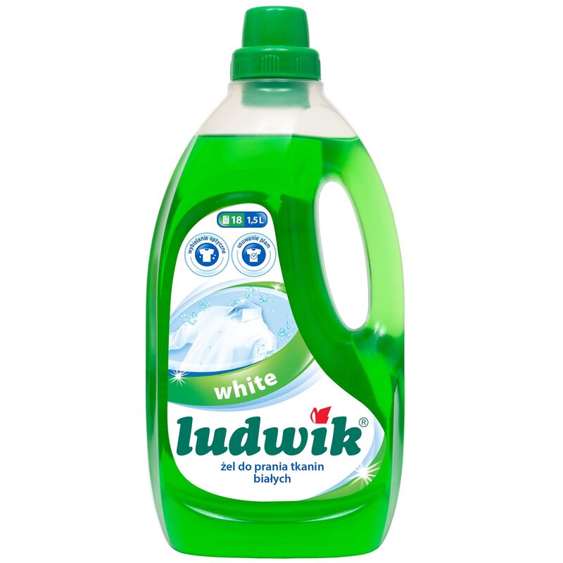Żel do prania LUDWIK White 1500 ml do białych tkanin