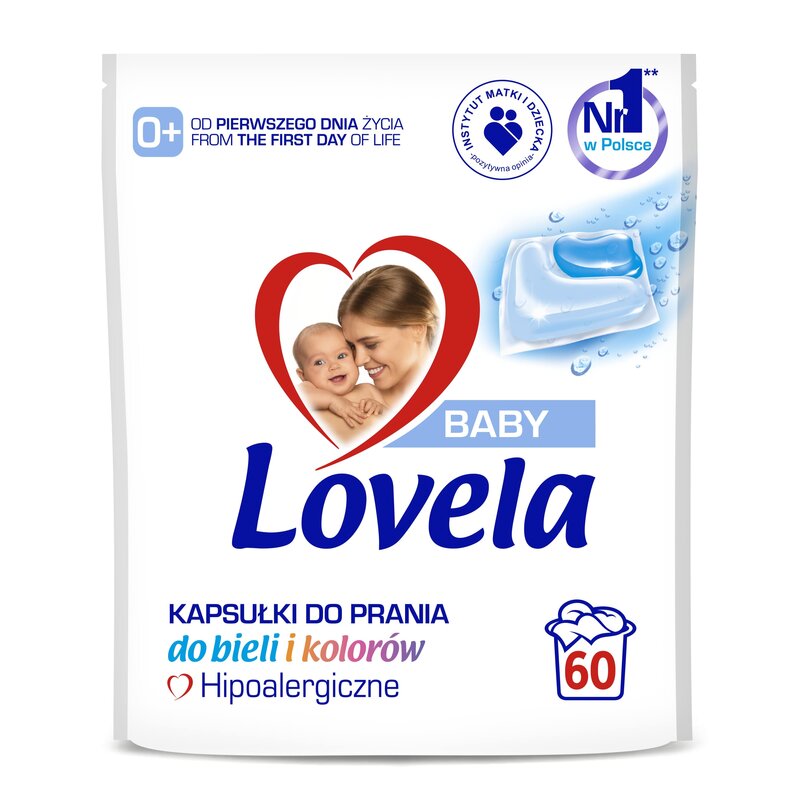 Kapsułki do prania LOVELA Baby - 60 szt.