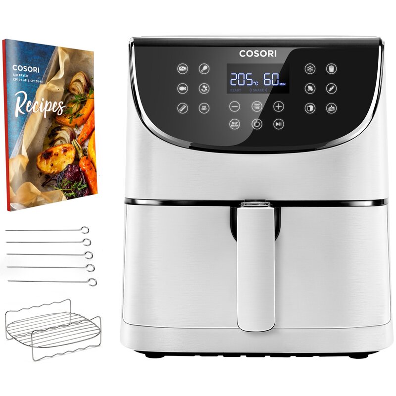 Air Fryer Frytkownica beztłuszczowa COSORI CP158-AF-RXW Premium Smart Biały 5.5l 11 programów gotowania