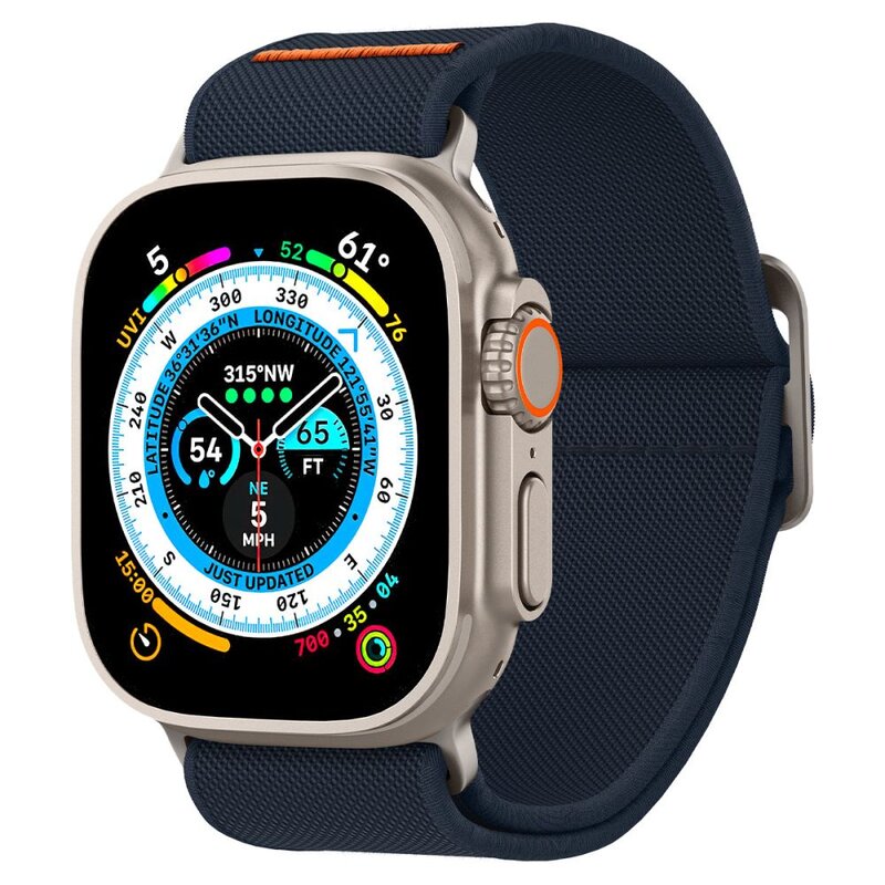Pasek SPIGEN Fit Lite Ultra do Apple Watch do koperty 44/45/46/49 mm Granatowy