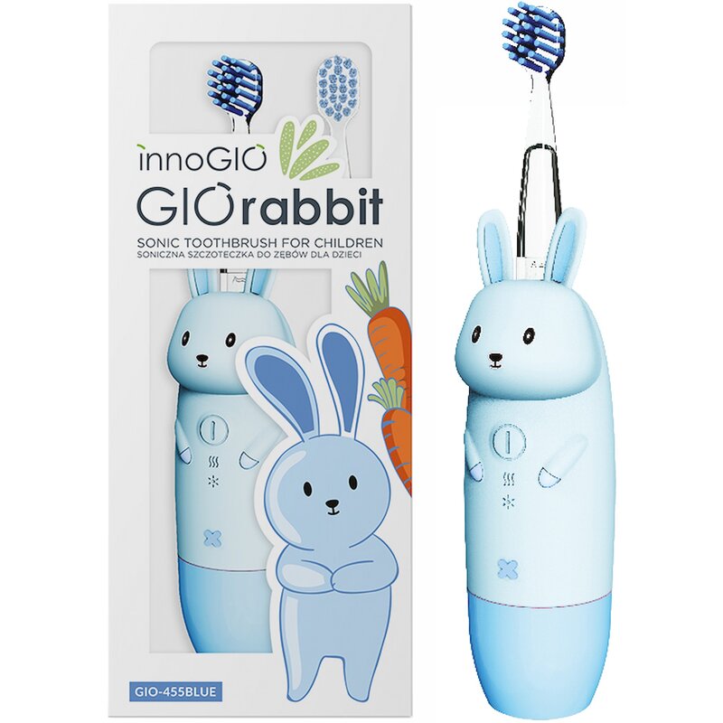 Szczoteczka soniczna INNOGIO GIOrabbit GIO-455 Niebieski