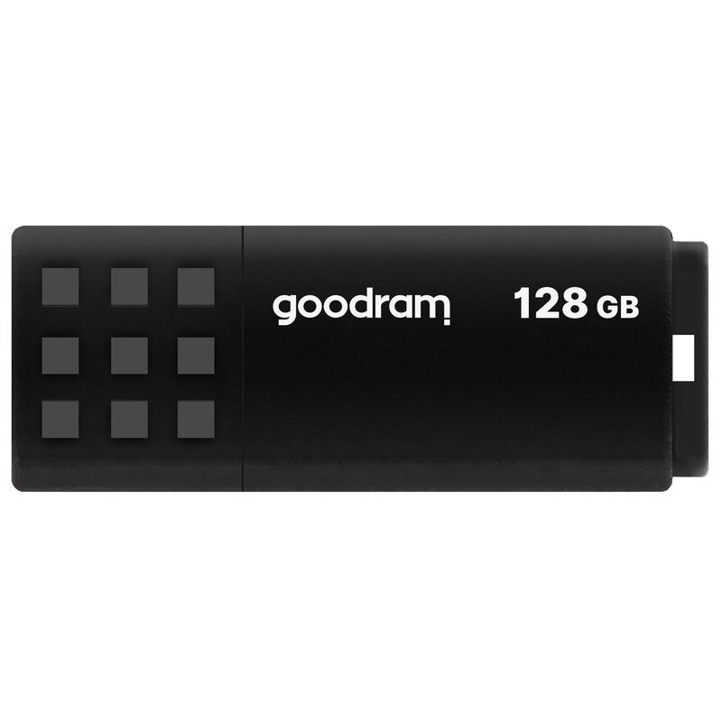 Pendrive GOODRAM UME3 Power 128GB, USB 3.2 Gen. 1 (USB 3.0), Odczyt 60 Mb/s, Zapis 20 Mb/s Czarny