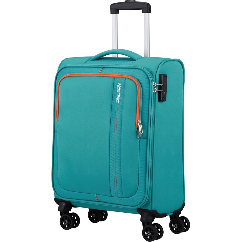 Walizka AMERICAN TOURISTER Sea Seeker 55 cm Turkusowy
