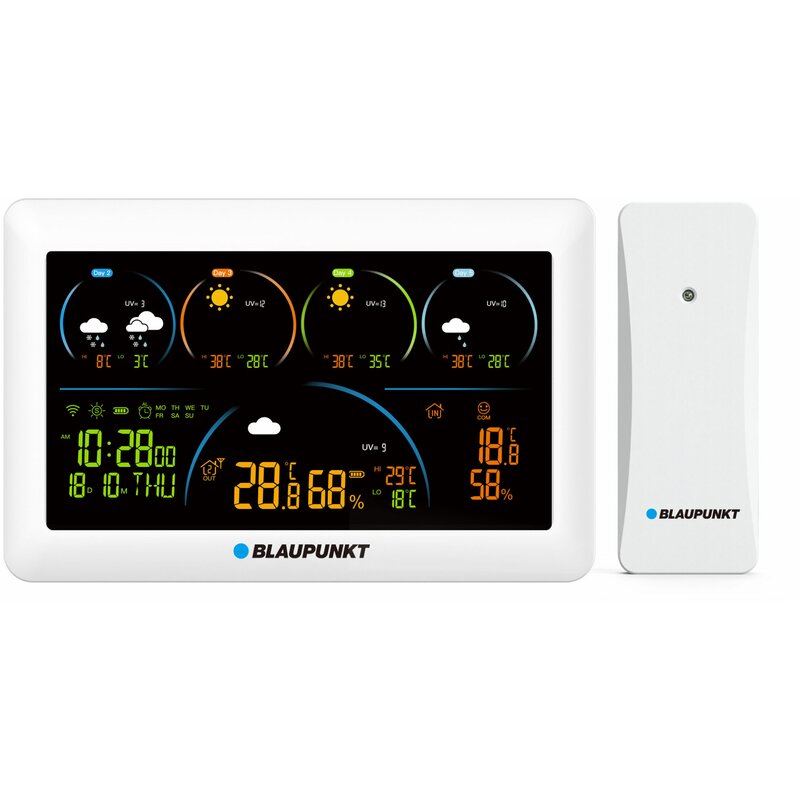 Stacja pogodowa Blaupunkt WS50WH APP biała