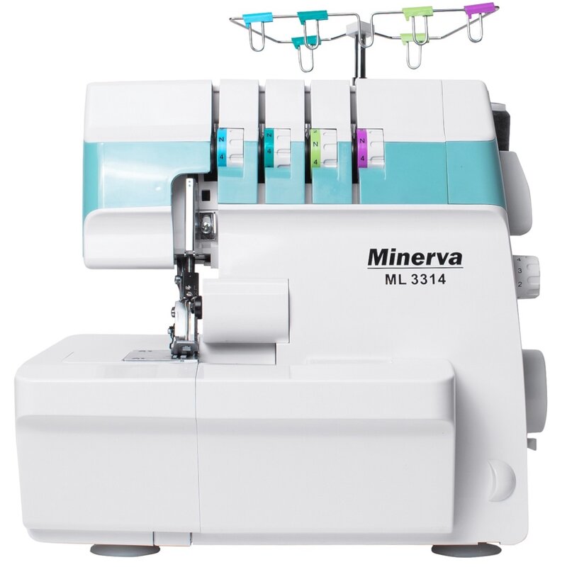 Maszyna do szycia Minerva ML3314 owerlok overlock 4-nitkowy + GRATIS