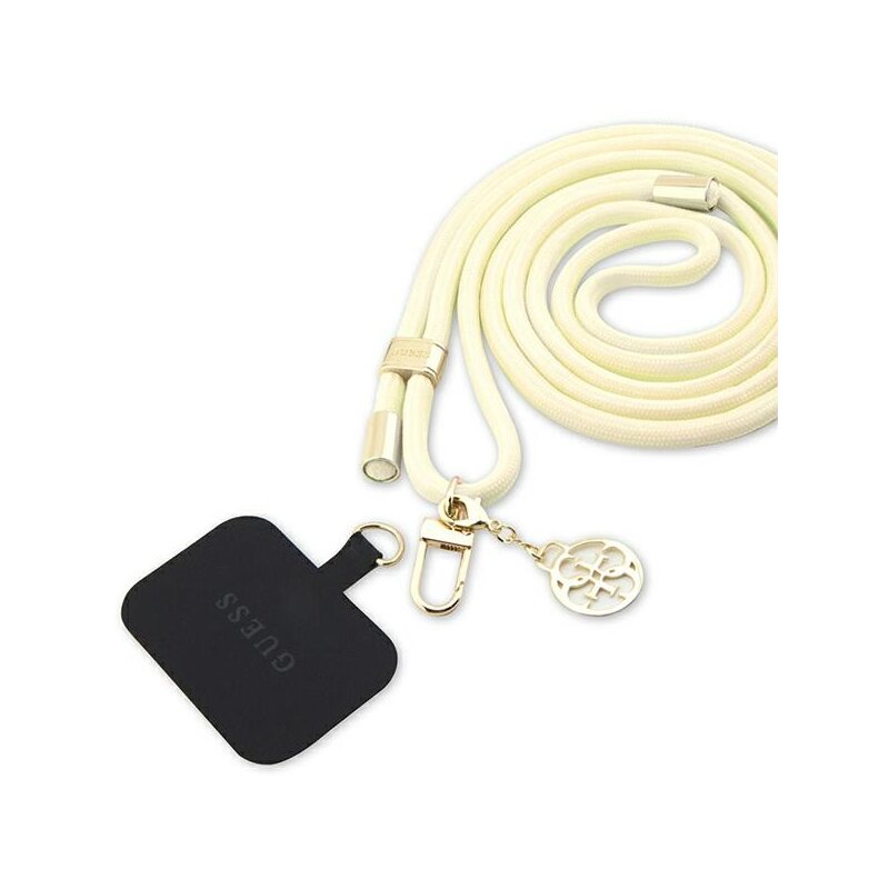 Pasek GUESS CBDY Cord Beżowy