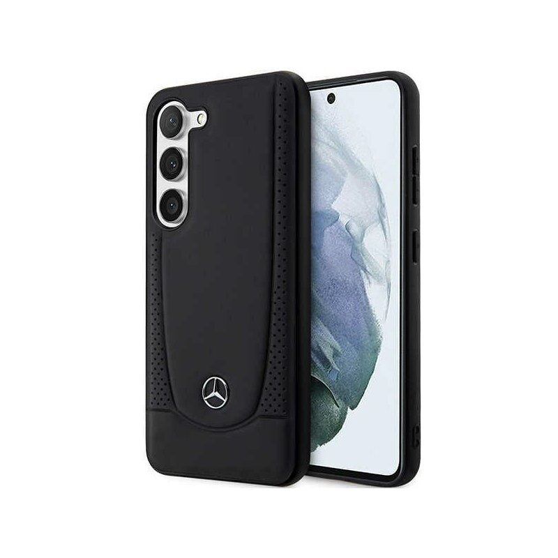 Etui MERCEDES Leather Urban do Samsung S23 Czarny