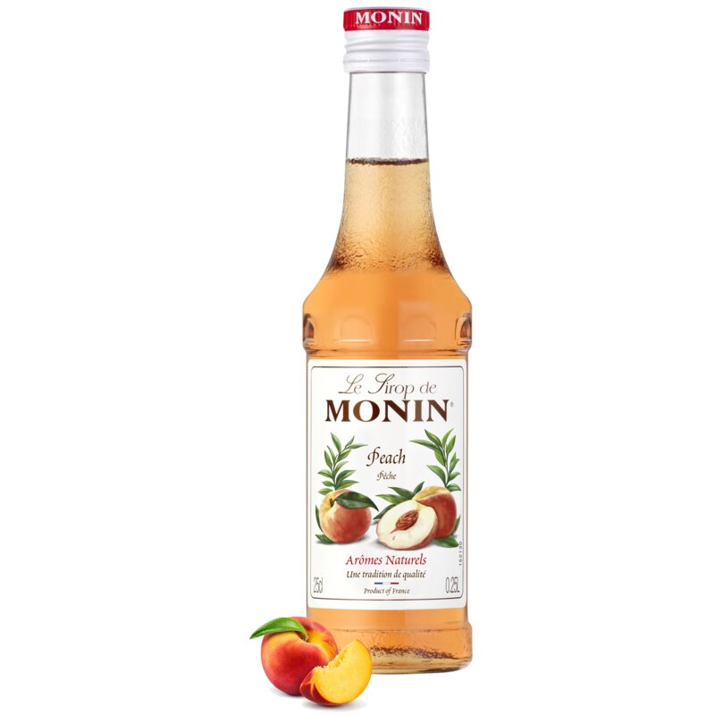 Syrop do lemoniady MONIN Brzoskwinia 250 ml