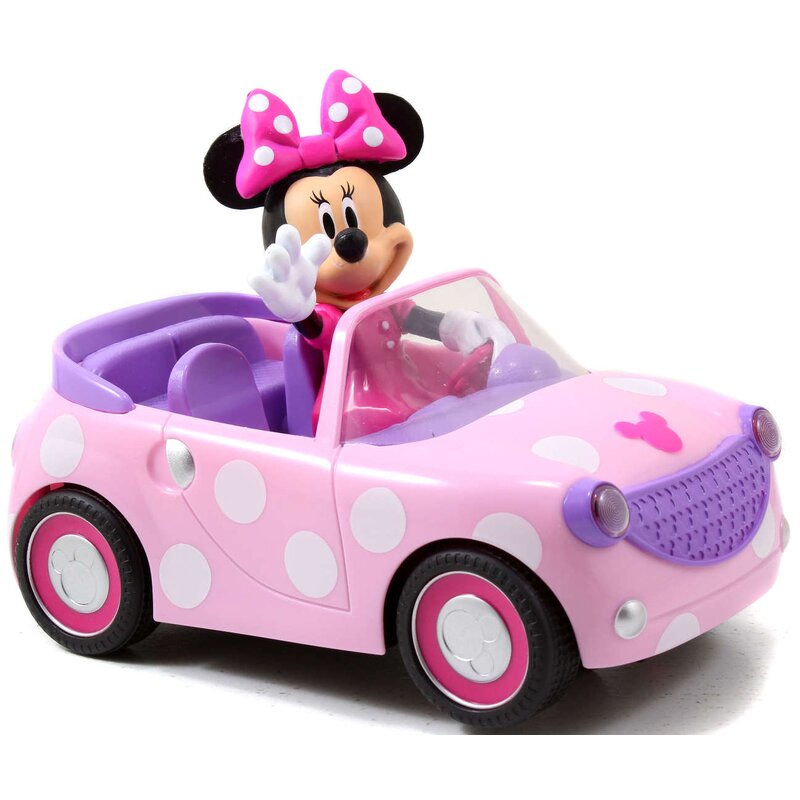 Samochód zdalnie sterowany JADA TOYS Disney Junior Minnie Roadster 253074001