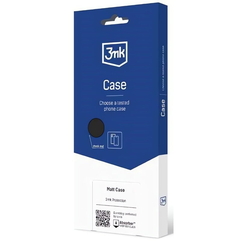 Etui 3MK Matt Case do Xiaomi Poco M5 Czarny