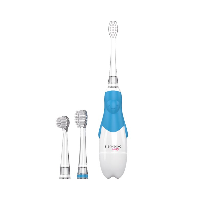 Seysso Szczoteczka soniczna Baby Penguin Ice Blue (0-3)