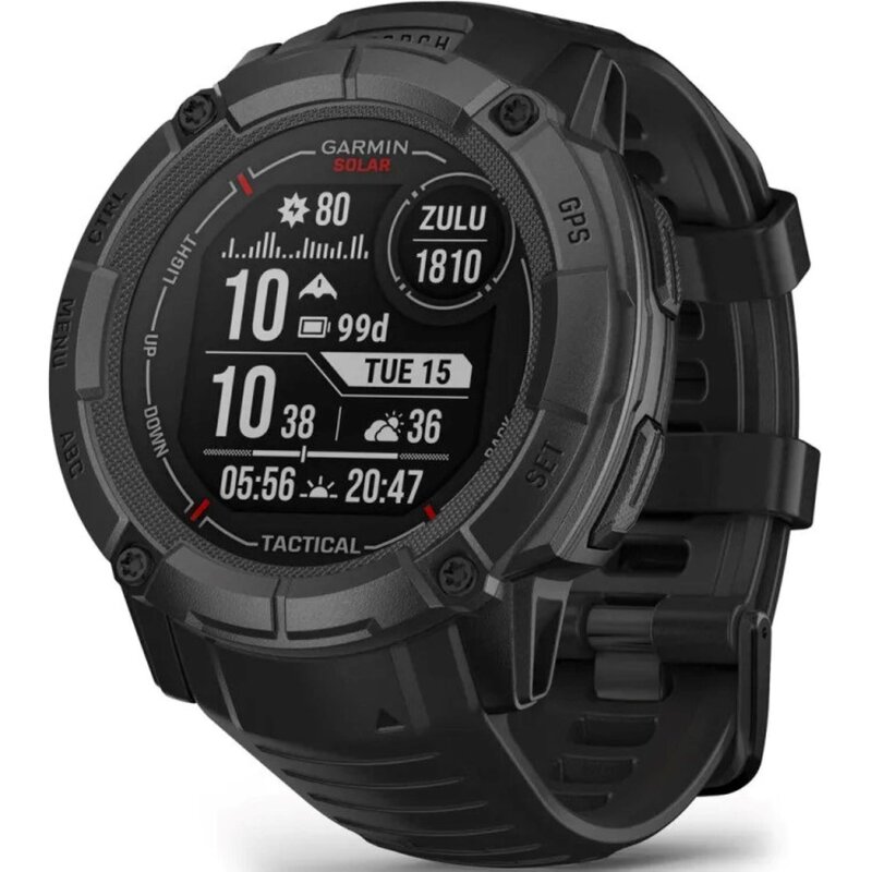 Garmin Instinct 2X Solar Tactical 50mm czarny