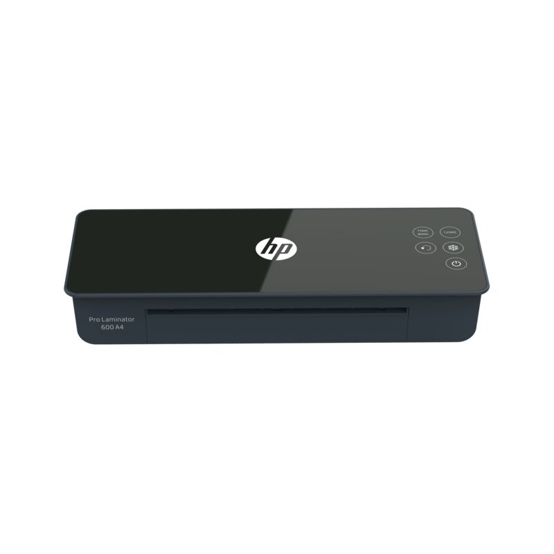 HP Laminator PRO LAMINATOR 600 A4, na zimno/gorąco, prędkość 60cm/min + 15 folii: 3xA4, 4xA5, 4xA6, 4xB-CARD, czarny