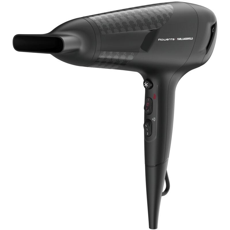 Suszarka ROWENTA Karl Lagerfeld Studio Dry CV581L Czarny 2100W
