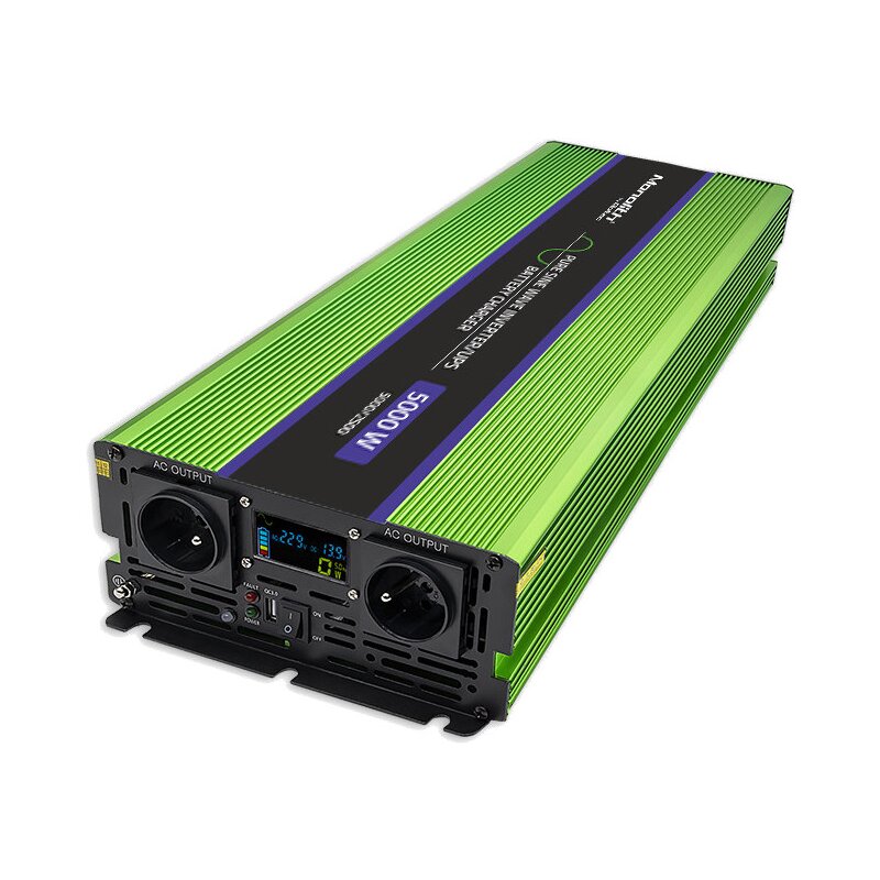 Qoltec Monolith 12/230V 2500/5000W Zielony