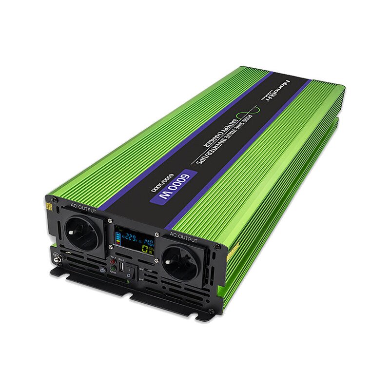 Przetwornica QOLTEC Monolith 12V na 230V 3000W/6000W Czysta sinusoida