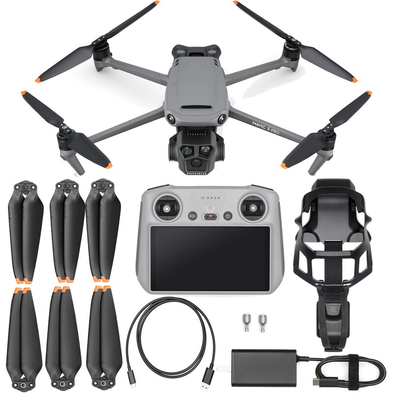 Dron DJI Mavic 3 Pro (RC) Filmy 5.1K, Czas lotu do 43 min.