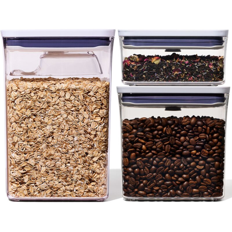 Zestaw pojemników na żywność OXO Good Grips Pop (3 szt.)