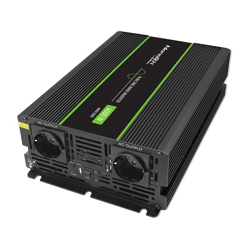 Qoltec Monolith 24/230V 2000/4000W Czarny