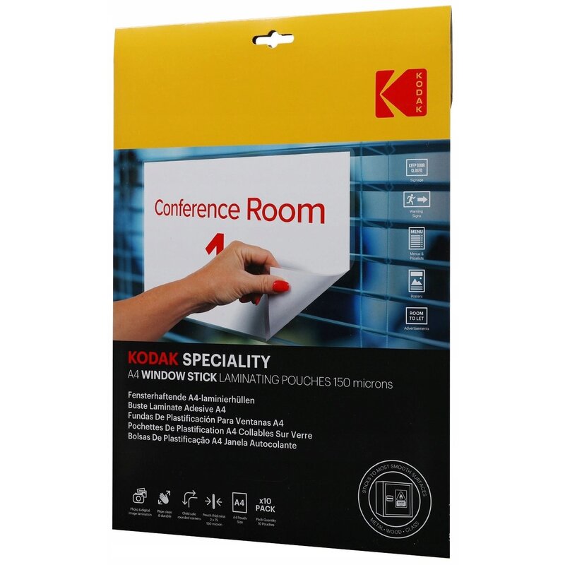 Folia do laminowania KODAK CAT 3650-707 Samoprzylepna A4, 150 mic (10 szt.)