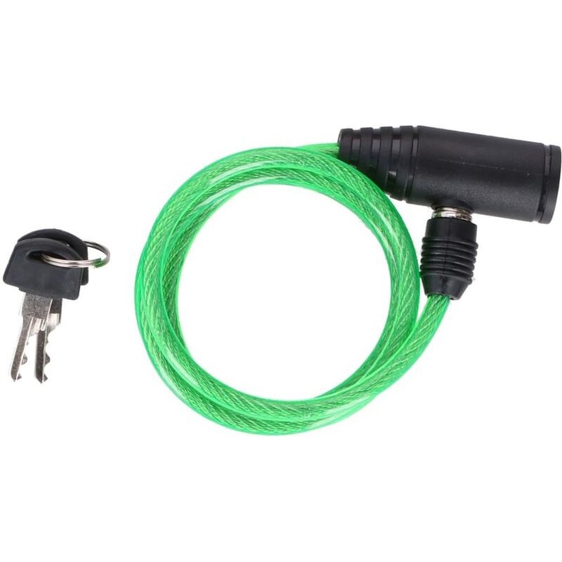 Zapięcie rowerowe DUNLOP 1049663 Linka Zielony