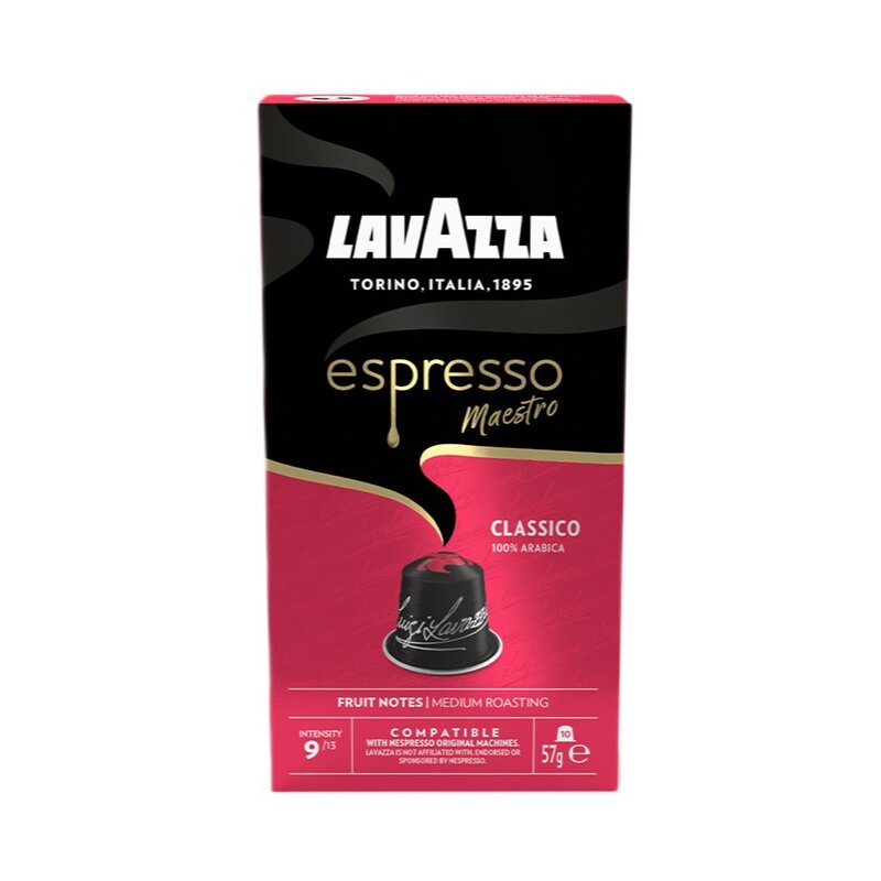 Kapsułki LAVAZZA Espresso Maestro Classico do ekspresu Nespresso