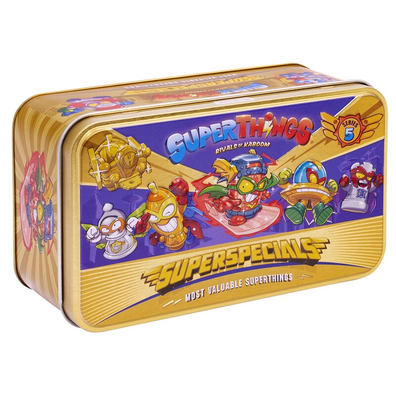 Zestaw figurek SUPERTHINGS Superspecials Złota puszka 5 PST5V08TIN00