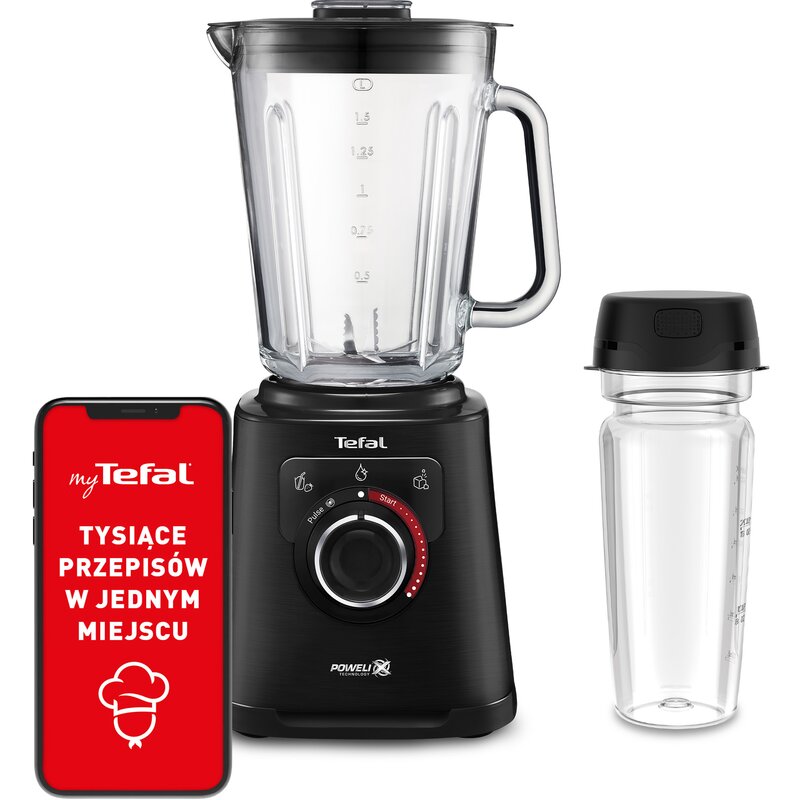 Blender kielichowy TEFAL BL87G PerfectMix Czarny