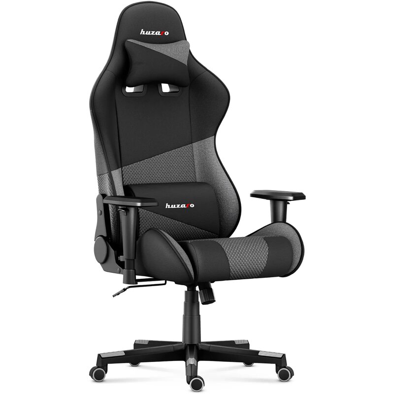 Fotel gamingowy HUZARO Force 6.2 Szary Mesh
