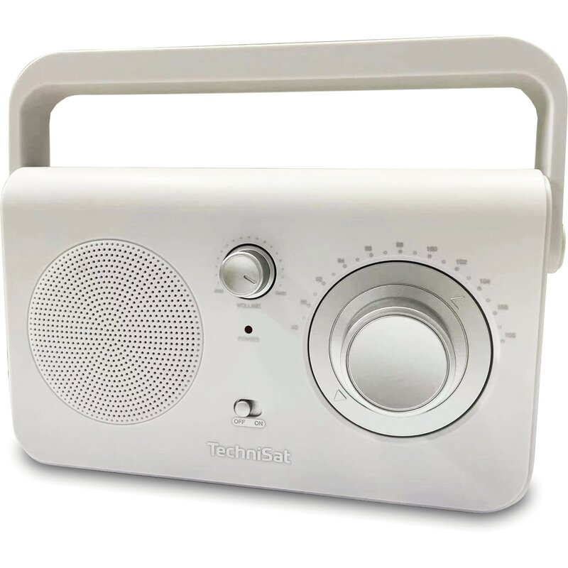 TechniSat Classic 100 Radio FM Biały