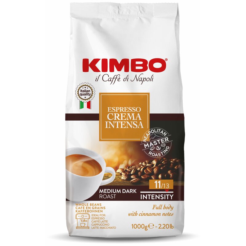 Kawa ziarnista KIMBO Espresso Crema Intensa 1 kg