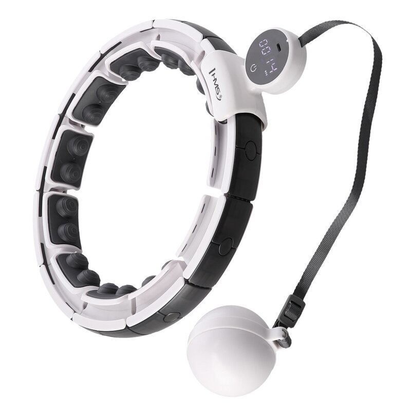 Hula hop HMS HHM16 Czarno-biały