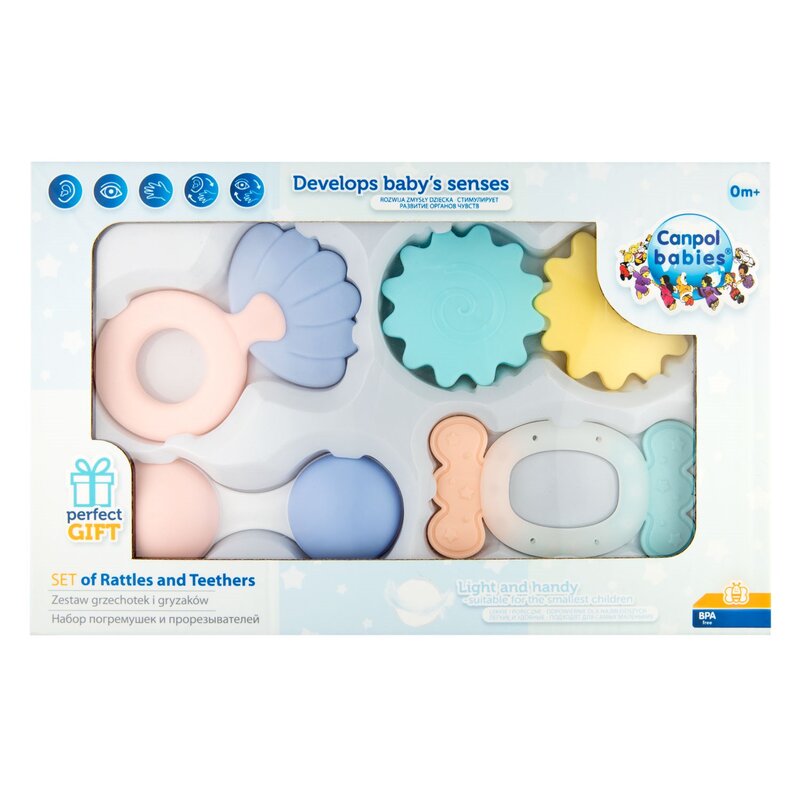 Grzechotka CANPOL BABIES Pastel