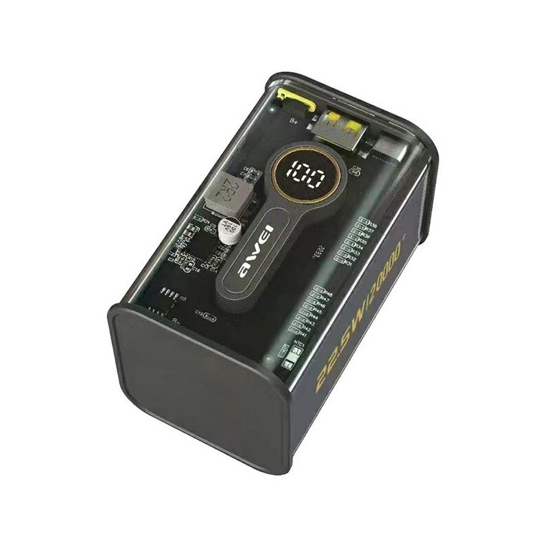 Powerbank AWEI P180K 20000 mAh 22.5W Czarny