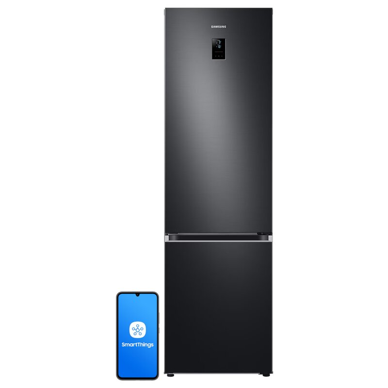 Samsung RB38C776CB1 EF No Frost 203cm Czarna Komora Zero AI 390L