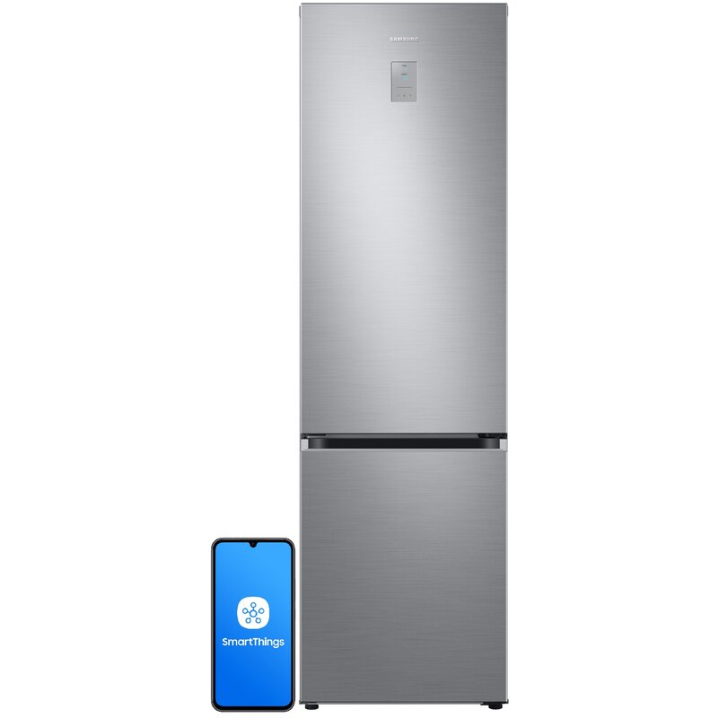 Lodówka SAMSUNG Grand+ RB38C776CS9 EF No frost AI Energy Mode 203cm Szczotkowana stal nierdzewna