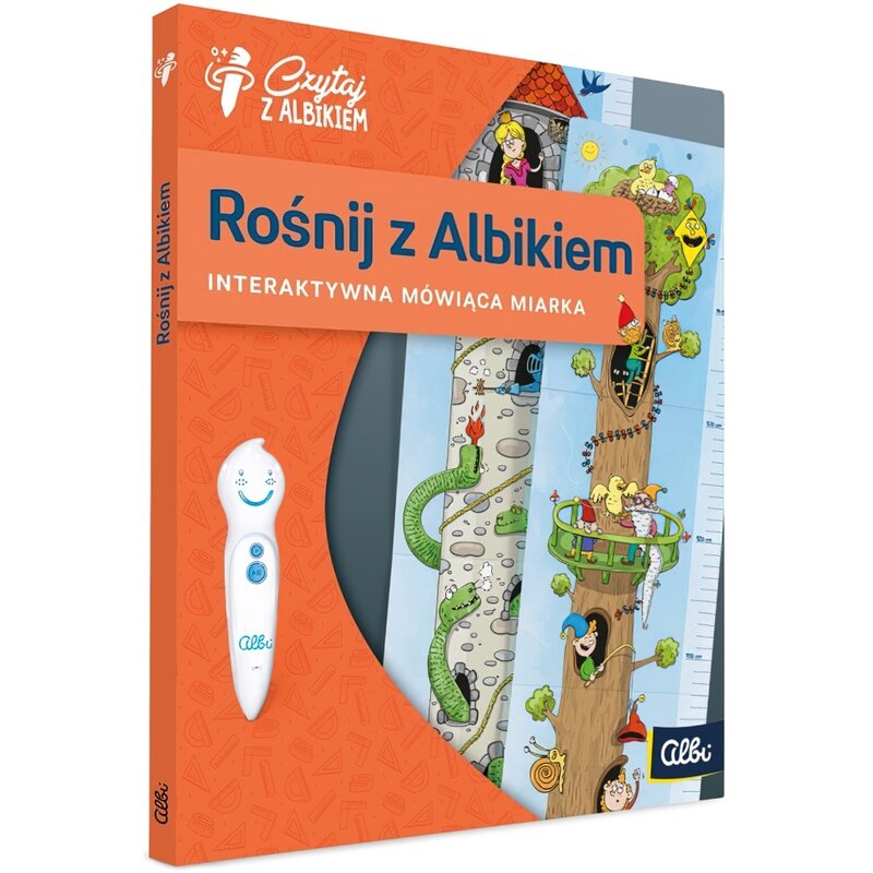 Zabawka edukacyjna ALBI Czytaj z Albikiem Rośnij z Albikiem 21602