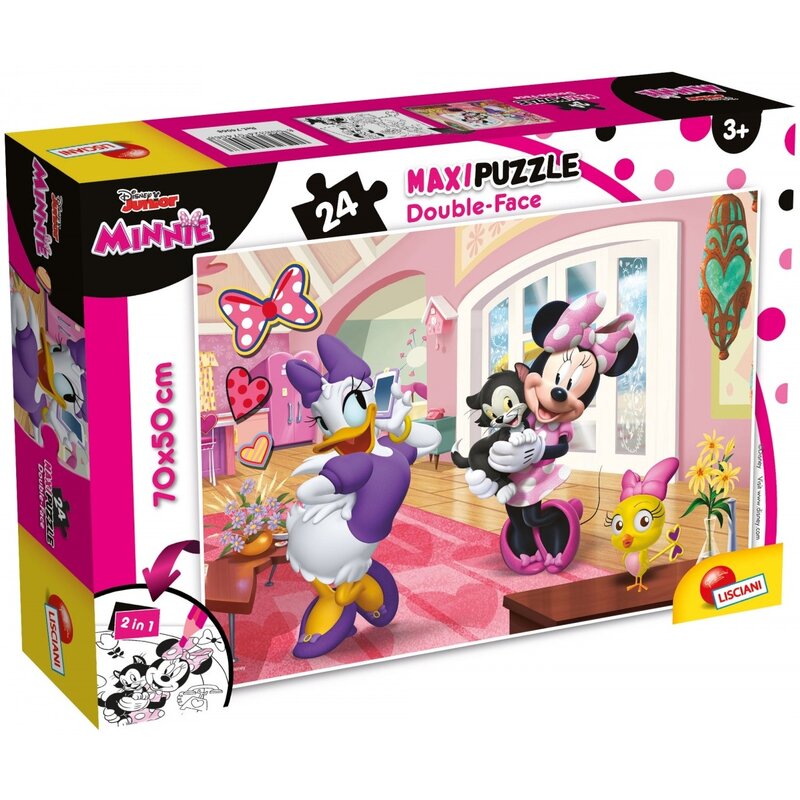 Puzzle LISCIANI MaxiFloor Disney Junior Minnie 304-74068 (24 elementy)