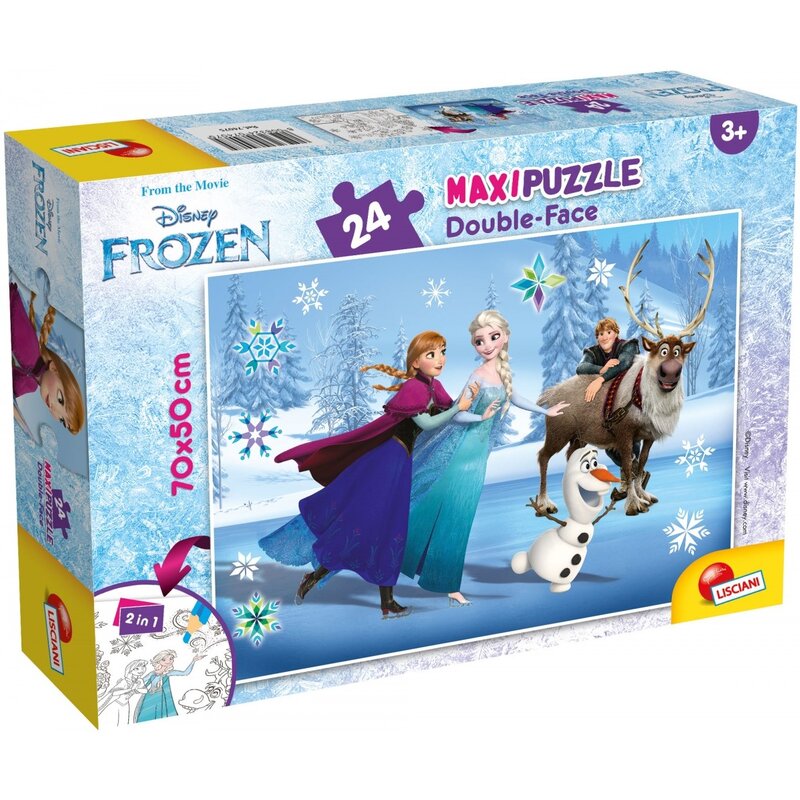 Puzzle LISCIANI MaxiFloor Disney Kraina Lodu 304-74075 (24 elementy)