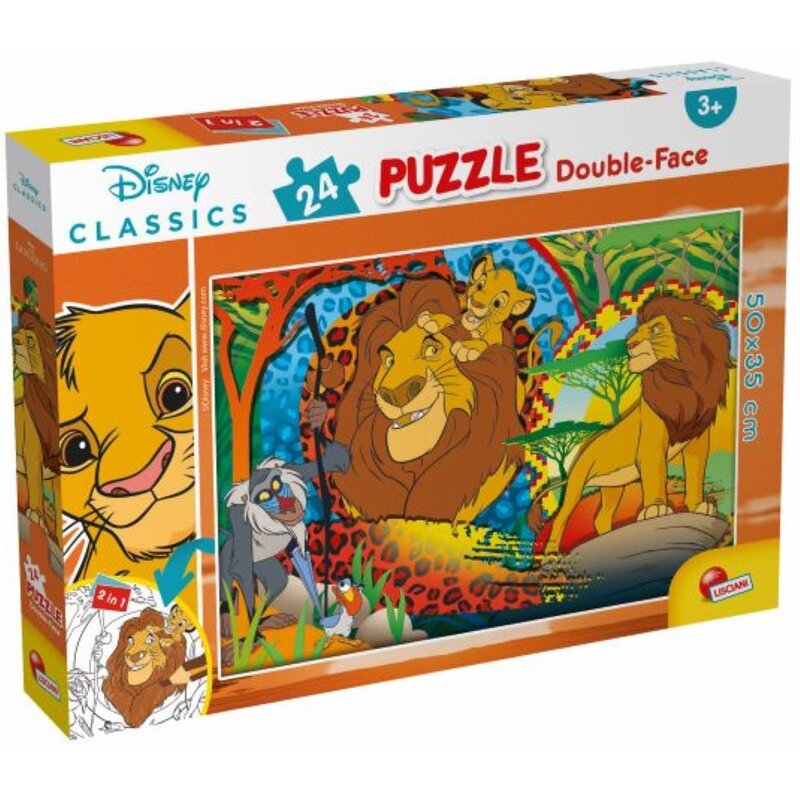 Puzzle LISCIANI Disney Classics Król Lew 304-86498 (24 elementy)
