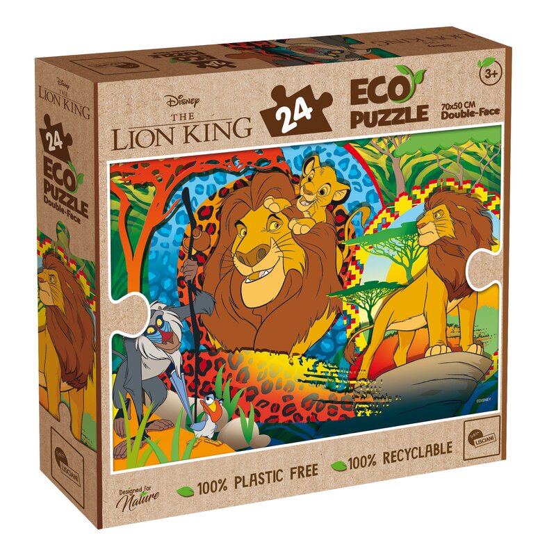 Puzzle LISCIANI Eco Disney Król Lew 304-91843 (24 elementy)