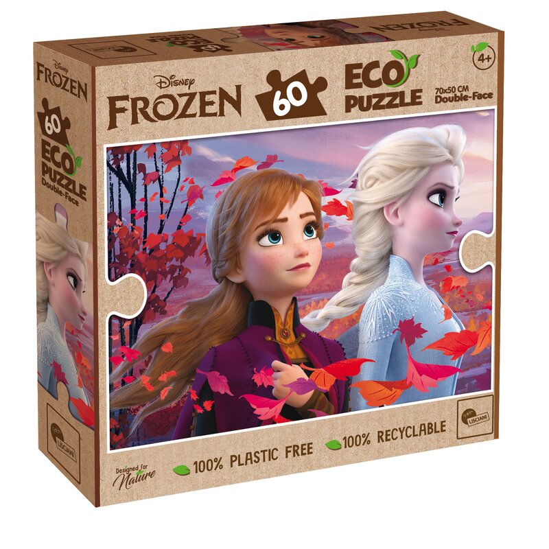 Puzzle LISCIANI Eco Disney Kraina Lodu 304-91881 (60 elementów)