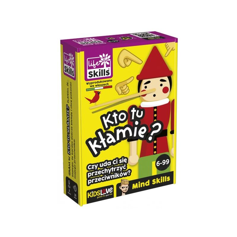 Gra logiczna LISCIANI Life Skills Kto Tu Kłamie? 304-PL84685