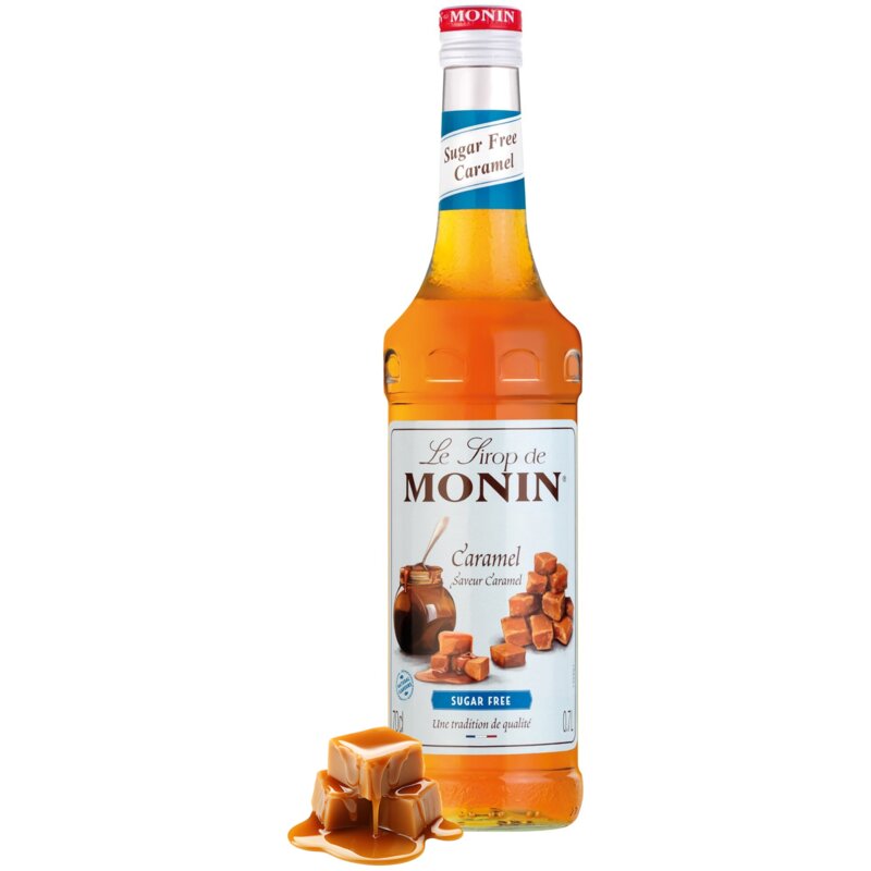 Syrop do kawy MONIN Bezcukrowy Karmel 700 ml