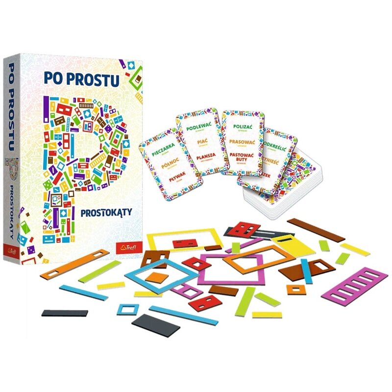 Gra towarzyska TREFL Po prostu P Prostokąty 02437