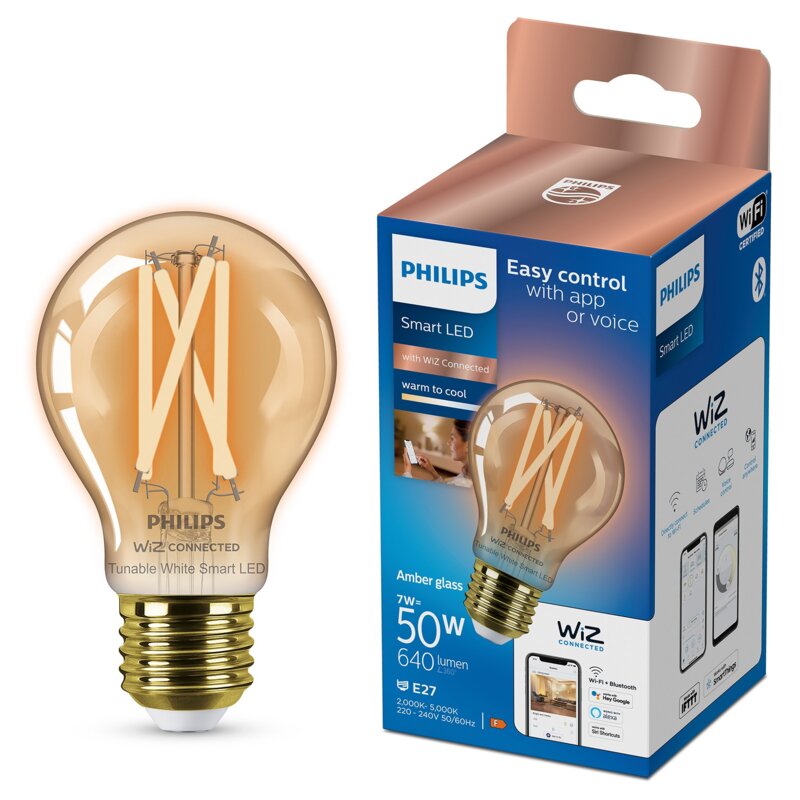 Philips Smart E27 A60 7 W 50 W E27