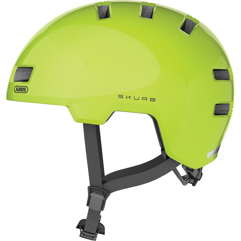 Kask ABUS Skurb Signal Żółty (rozmiar M)