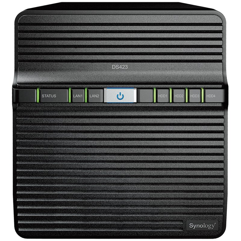 Serwer plików SYNOLOGY DiskStation DS423 2GB RAM